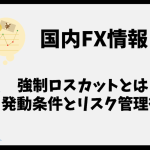 国内FXの強制ロスカットとは？発動条件と回避するリスク管理術は？